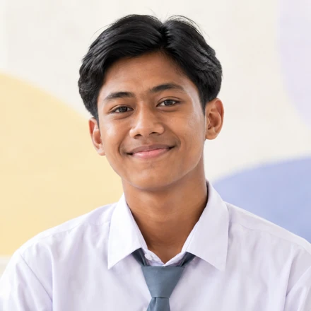 Foto ilustrasi pelajar sma; bukan narasumber asli